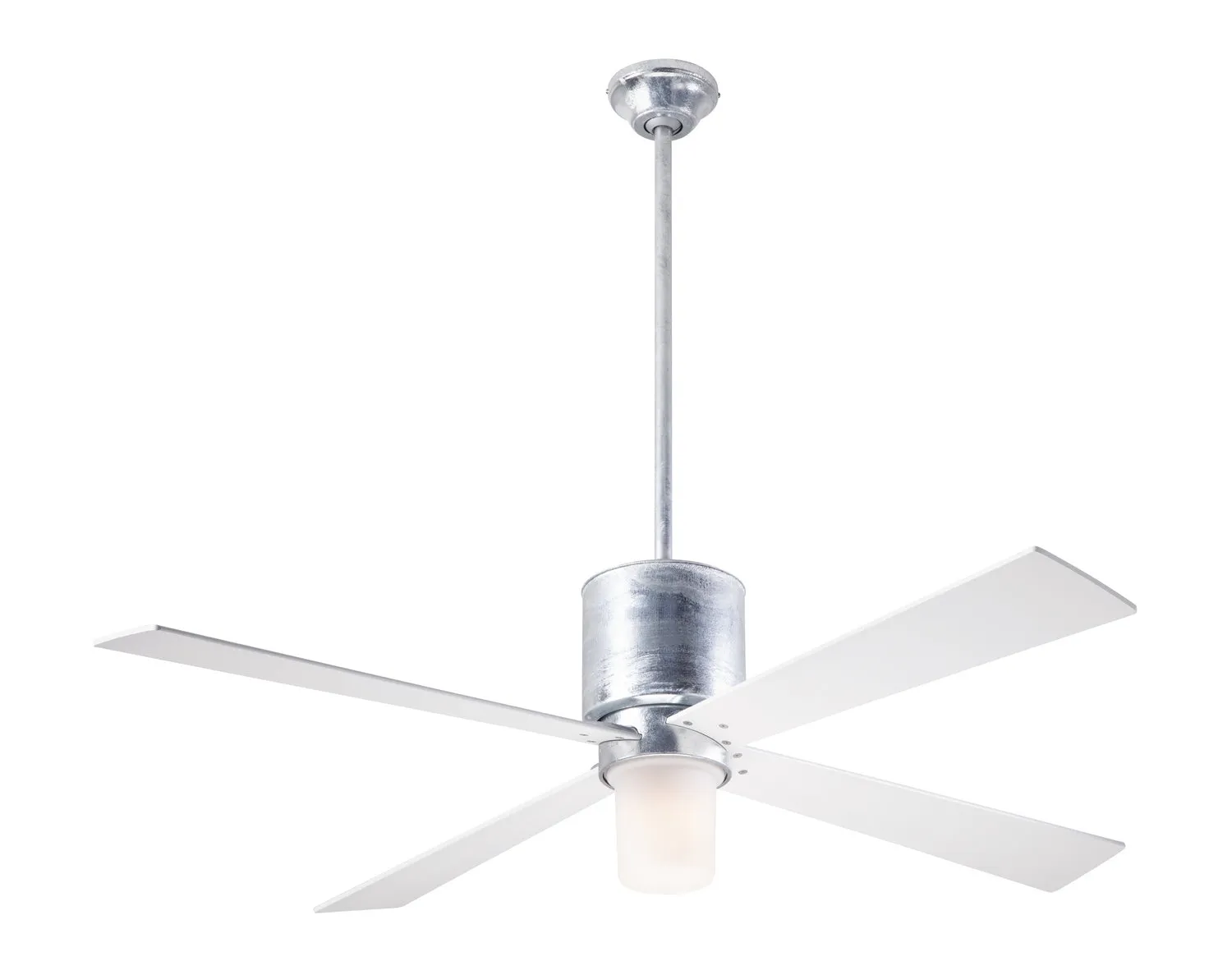 Modern Fan Company Lapa LAP-GV-50-WH-552-003 Ceiling Fan 50 - Galvanized, White/ Modern Ceiling Fans cheap price