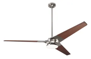 Modern Fan Company Torsion TOR-BN-62-MG-272-002 Ceiling Fan - Bright Nickel, Mahogany/ Modern Ceiling Fans cheap price