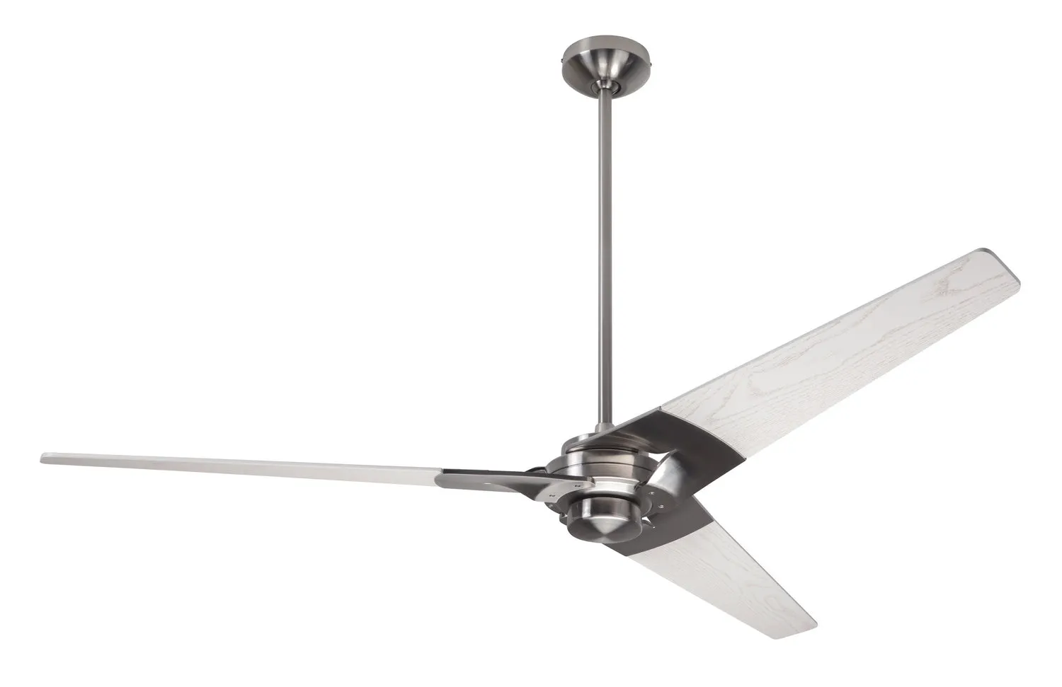 Modern Fan Company Torsion TOR-BN-62-WW-NL-004 Ceiling Fan - Bright Nickel, Whitewash/ Modern Ceiling Fans cheap price