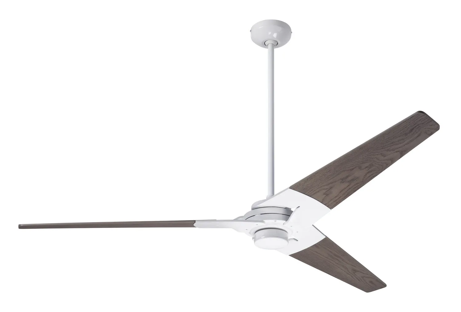 Modern Fan Company Torsion TOR-GW-62-GY-NL-003 Ceiling Fan - Gloss White, Graywash/ Modern Ceiling Fans cheap price