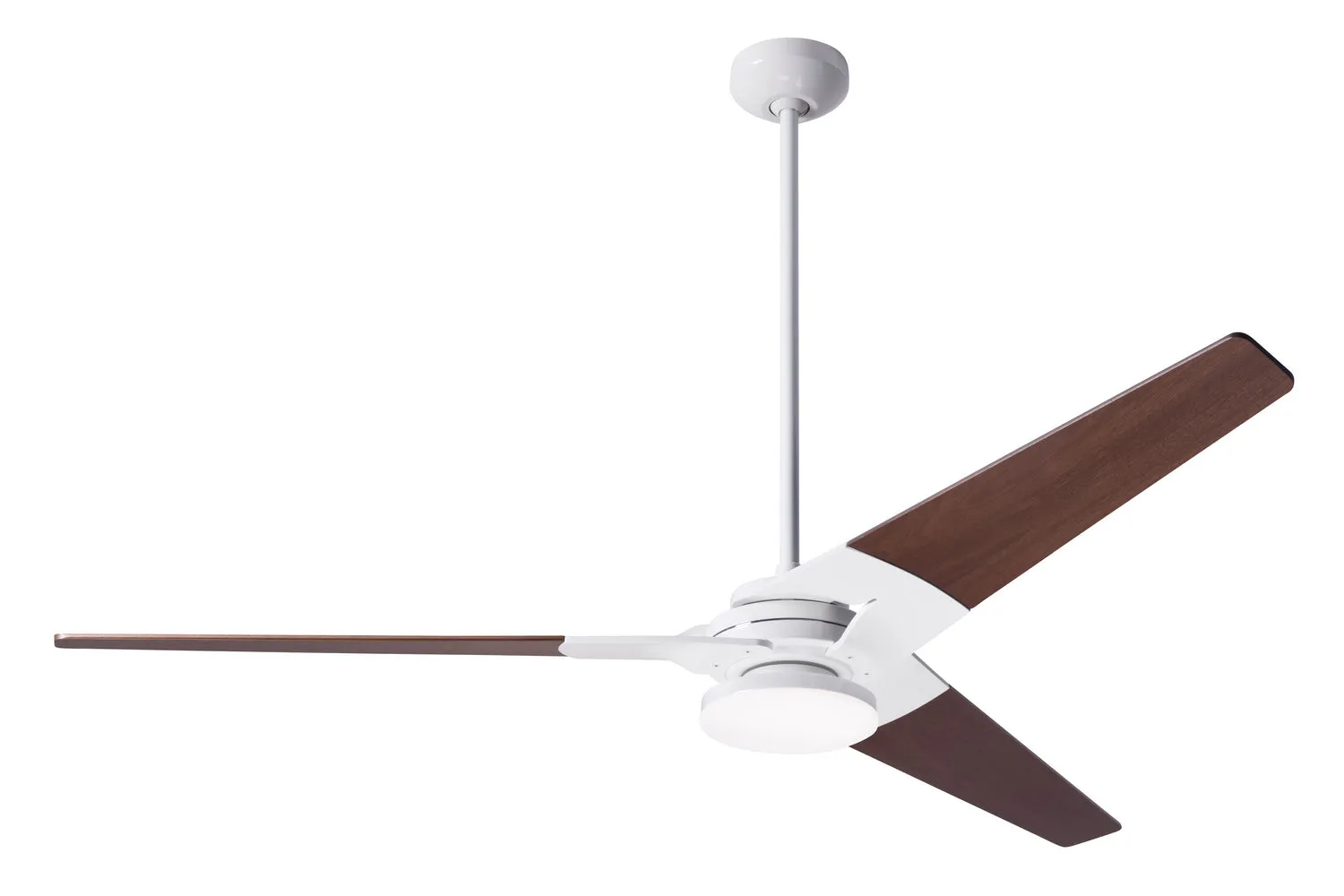 Modern Fan Company Torsion TOR-GW-62-MG-272-004 Ceiling Fan - Gloss White, Mahogany/ Ceiling Fans online shop