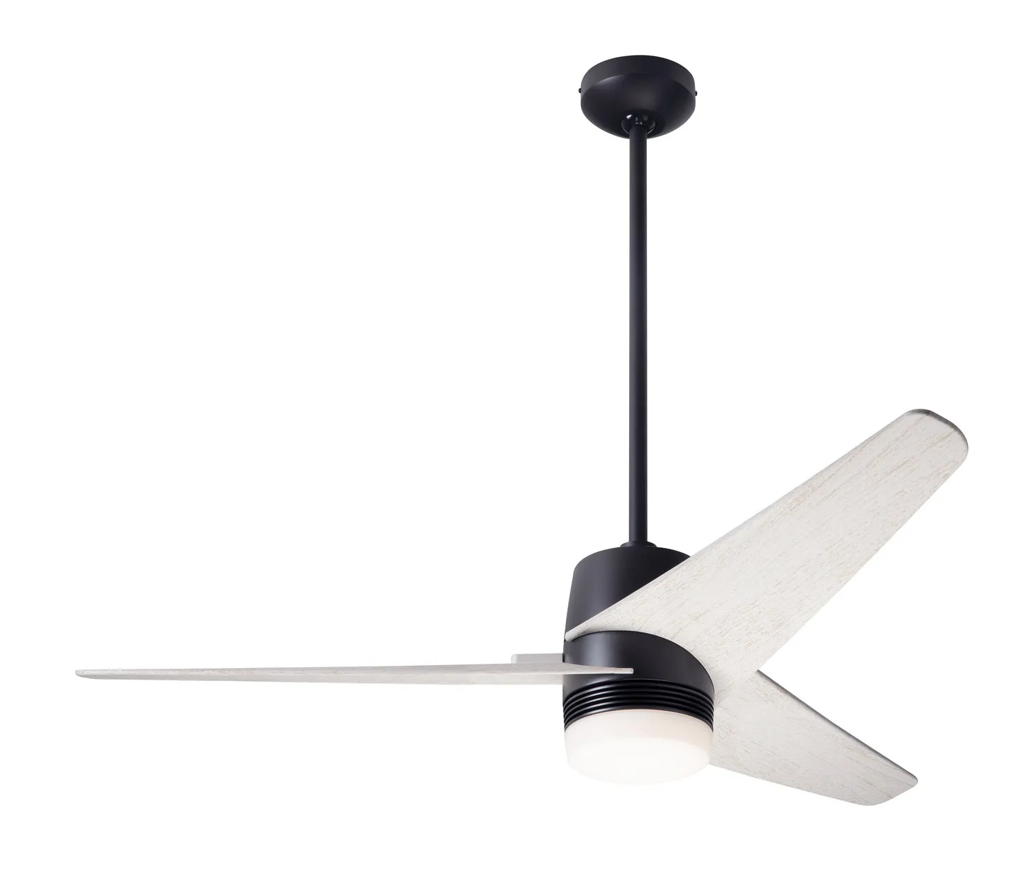 Modern Fan Company Velo DC VEL-DB-48-WW-853-WC Ceiling Fan - Dark Bronze, Whitewash/ Ceiling Fans online shop