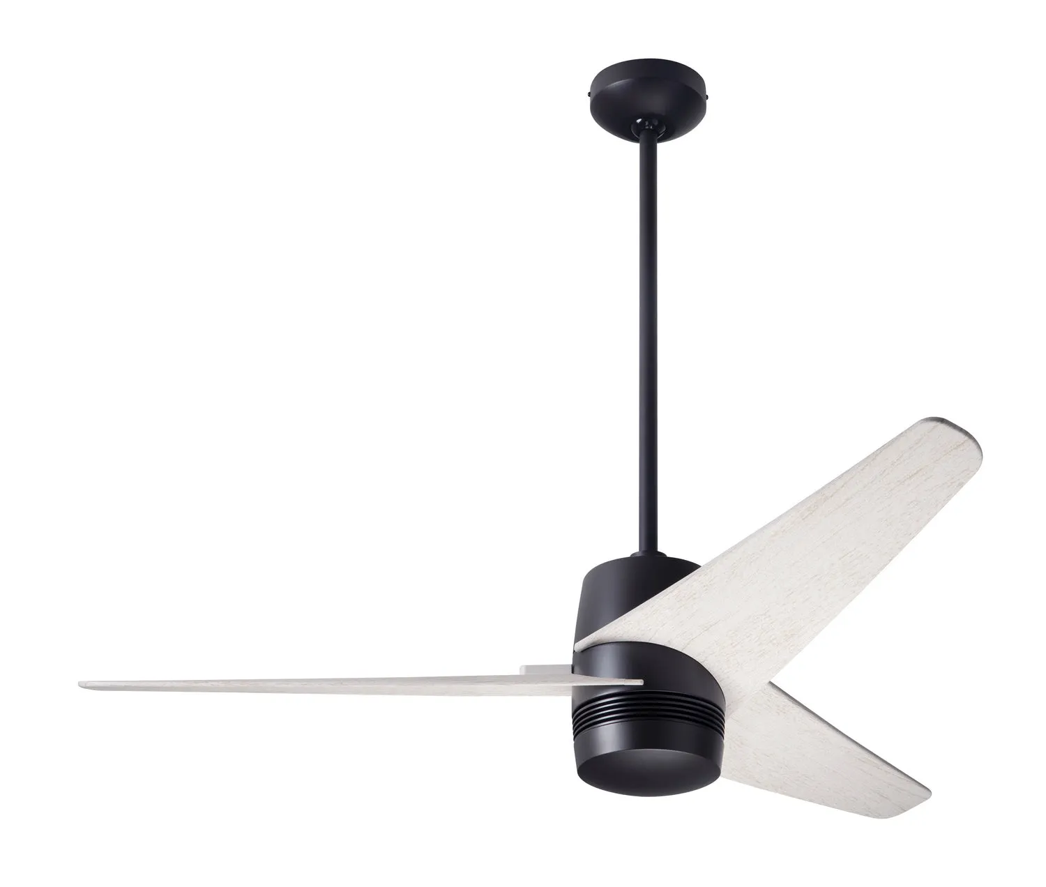 Modern Fan Company Velo DC VEL-DB-48-WW-NL-RC Ceiling Fan - Dark Bronze, Whitewash/ Ceiling Fans online shop