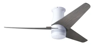 Modern Fan Company Velo Flush DC VEL-FM-GW-48-GY-NL-CC Ceiling Fan - Gloss White, Graywash/ Ceiling Fans online shop