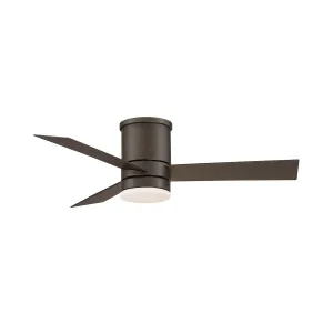 Modern Forms Fan Axis Smart Outdoor DC Flushmount Ceiling Fan with 19.5W CCT LED and Remote Ceiling Fans With Lights Sale