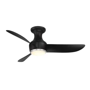 Modern Forms Fan Corona Smart Outdoor DC Flushmount Ceiling Fan with 19.5W CCT LED and Remote Ceiling Fans With Lights Sale
