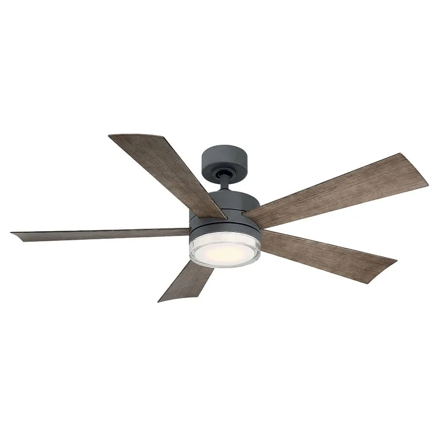 Modern Forms Fans Wynd Smart Outdoor DC Ceiling Fan with 19.5W CCT LED and Remote Control Outdoor Ceiling Fans discount