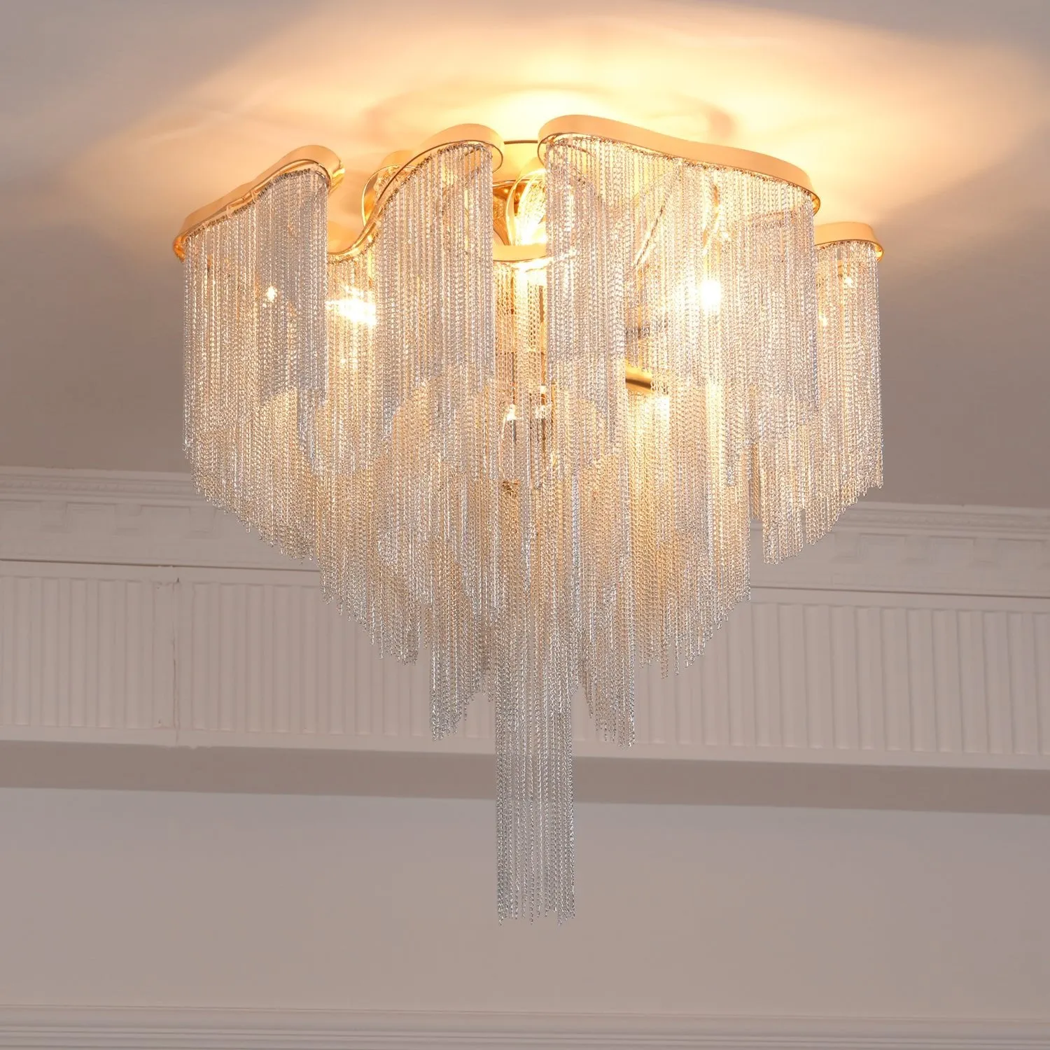 Modern Tassel Ceiling Lamp