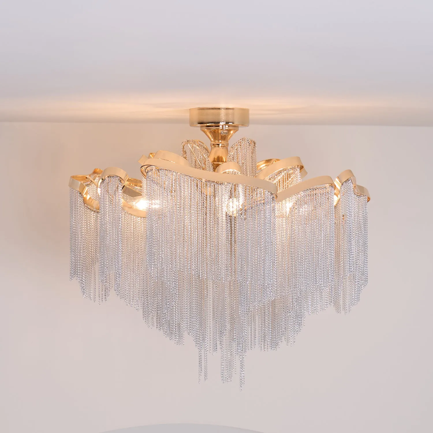 Modern Tassel Ceiling Lamp