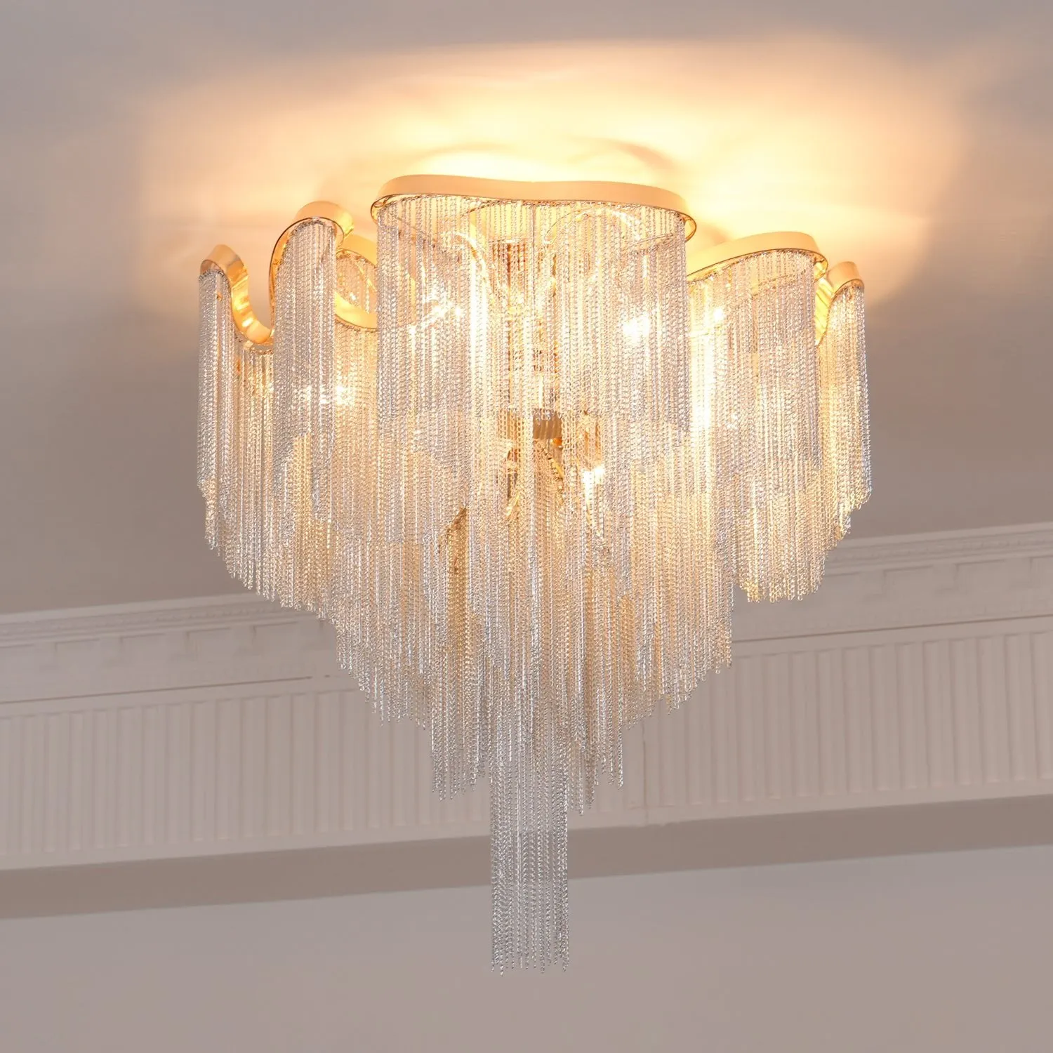 Modern Tassel Ceiling Lamp