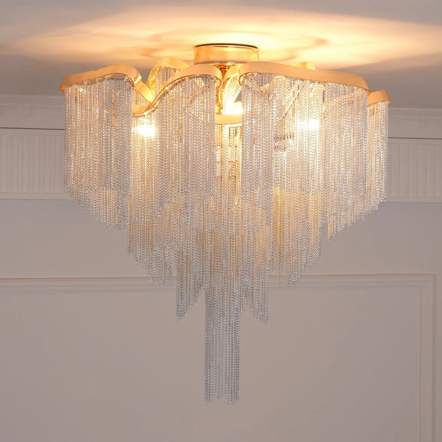 Modern Tassel Ceiling Lamp
