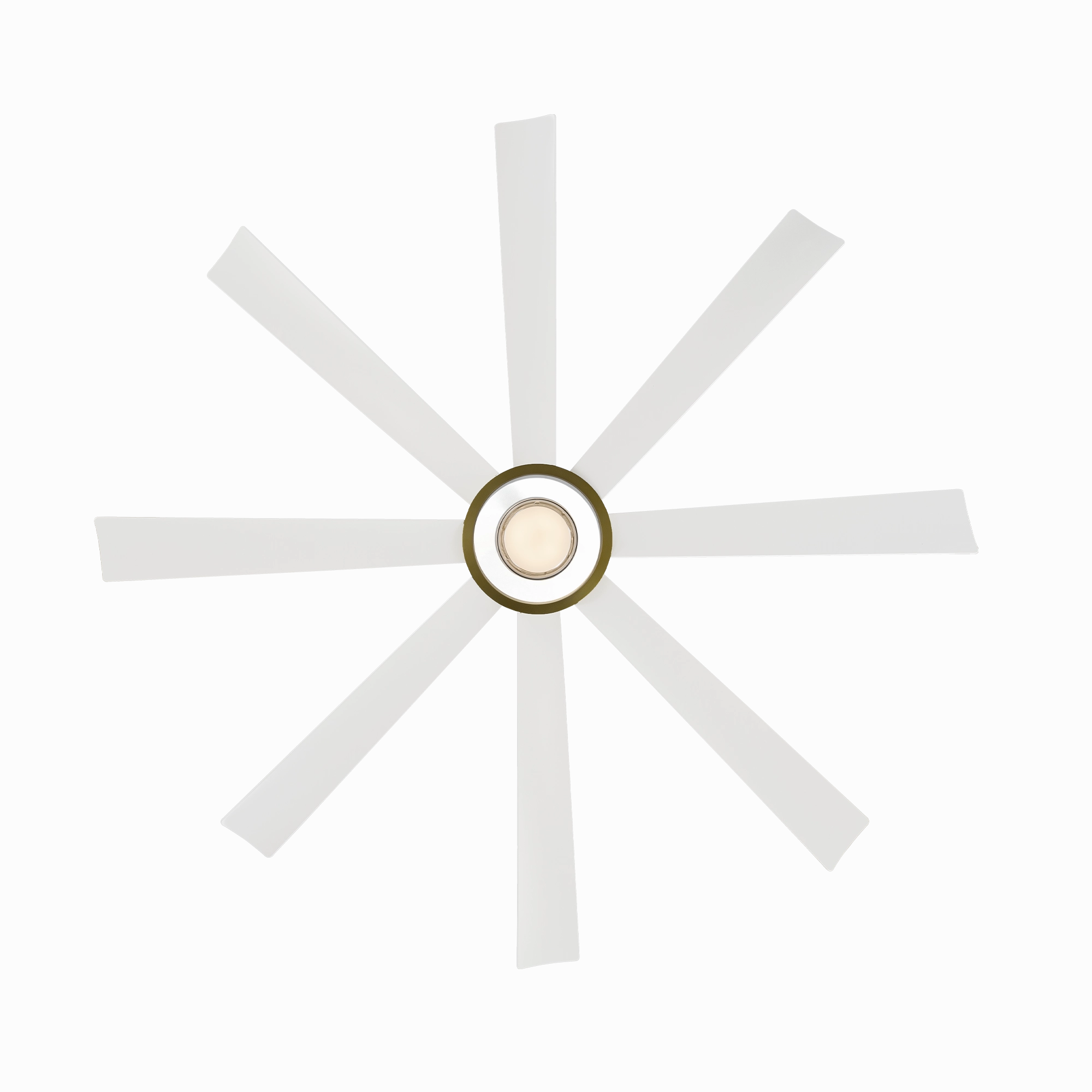 Modern Forms Fan Aura Smart Outdoor DC Ceiling Fan with 19.5W CCT LED and remote