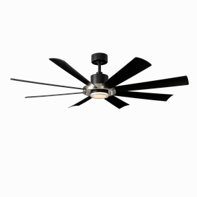 Modern Forms Fan Aura Smart Outdoor DC Ceiling Fan with 19.5W CCT LED and remote Outdoor Ceiling Fans discount