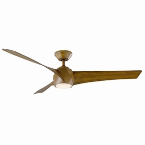 Modern Forms Fan Twirl 58" Smart Outdoor DC Ceiling Fan with 19.5W CCT LED and Remote Outdoor Ceiling Fans discount