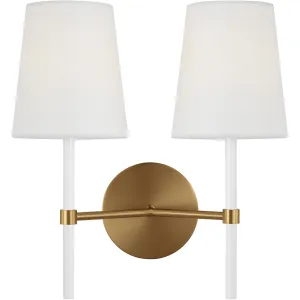 Monroe 2-Light Sconce Bathroom Lighting home upgrade sale