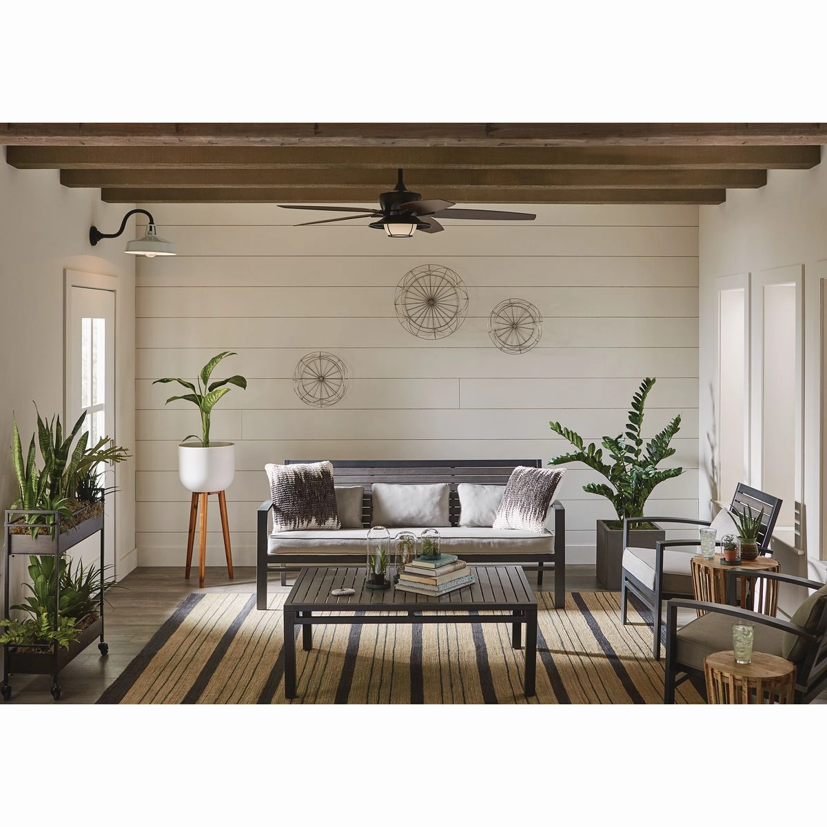 Montague 60" Ceiling Fan Forged Black Outdoor Fans sale online