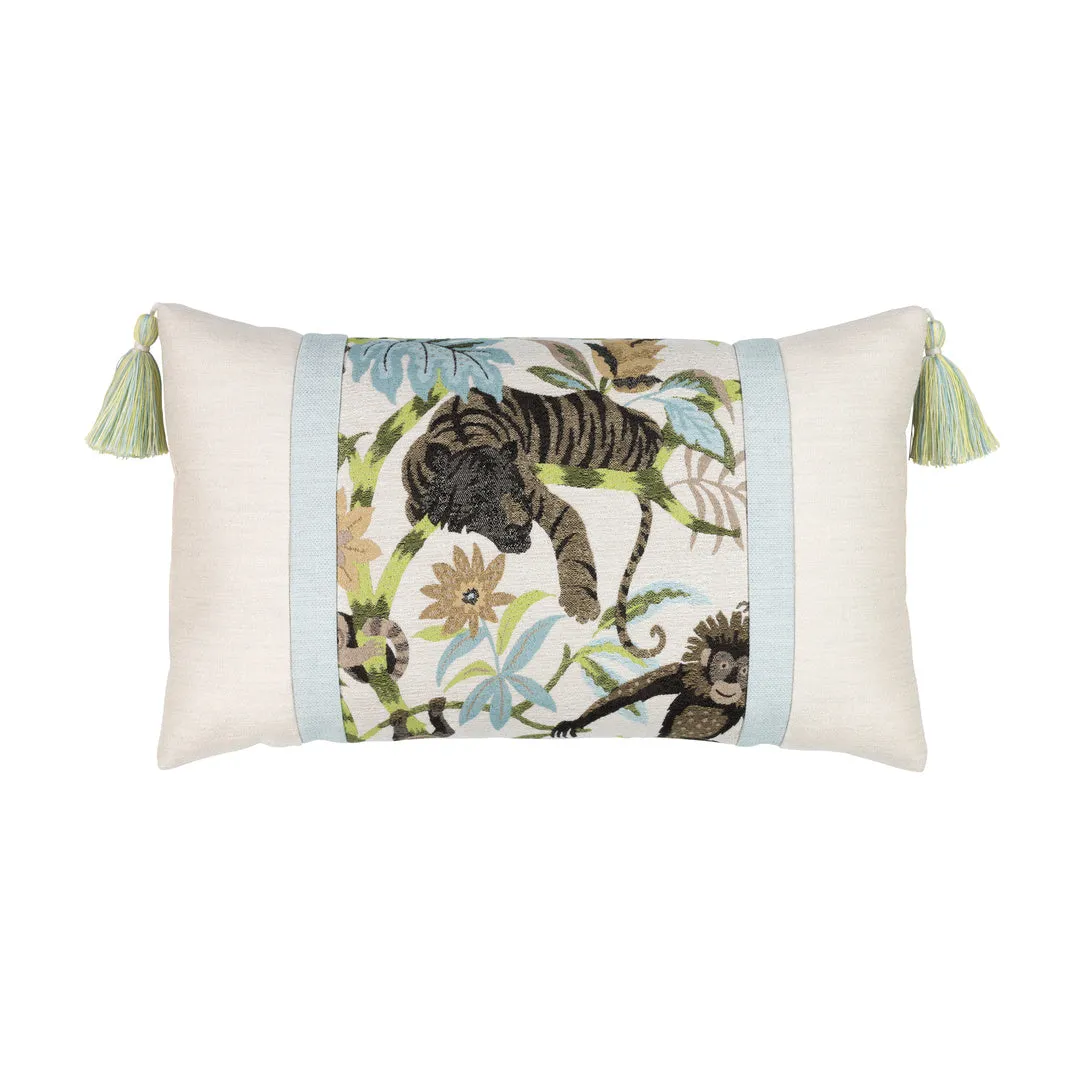 Monteverde Indoor/Outdoor Pillow, Lumbar Throw Pillows Cozy Upgrade