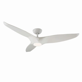 Morpheus Iii 60"Ceiling Fan Gloss White Exterior Fans FANS limited time offer