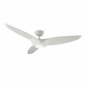 Morpheus Iii 60"Ceiling Fan Gloss White Exterior Fans FANS limited time offer