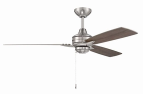 Moto 52" Ceiling Fan in Brushed Polished Nickel Outdoor Ceiling Fans discount