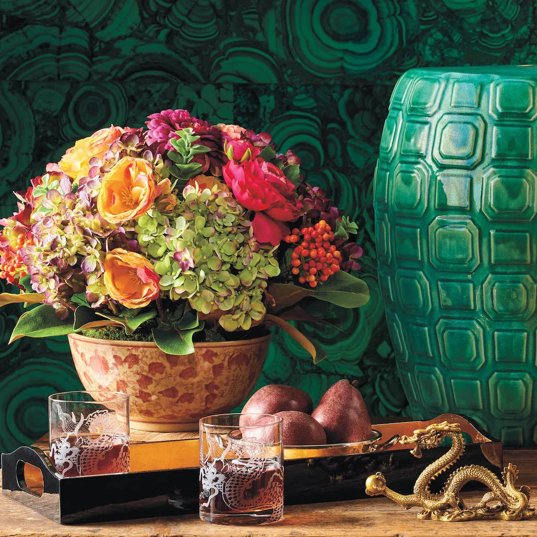 Mountain Garden Lacquered Tray Trinket Trays & Boxes cheap