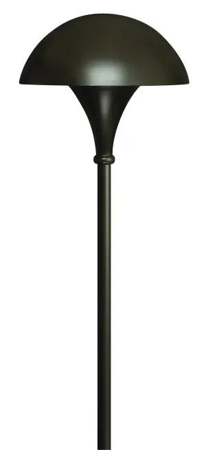 Mushroom LED Landscape Path in Bronze Outdoor Landscape Lighting