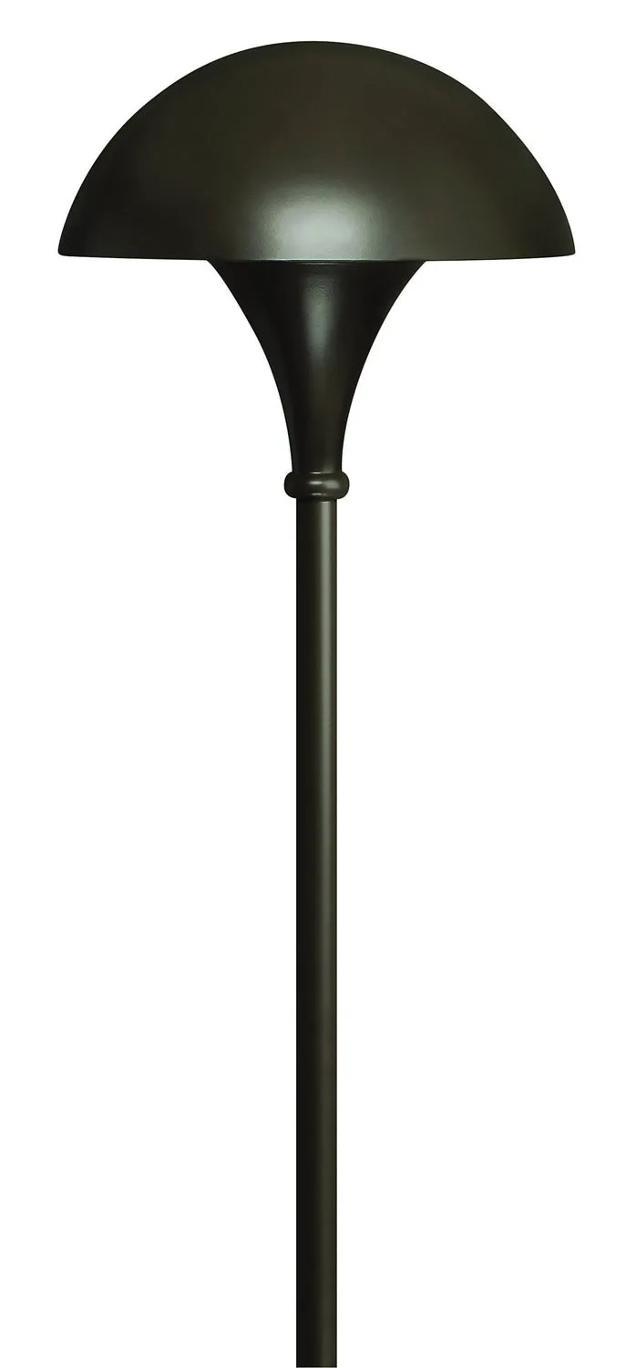 Mushroom LED Landscape Path in Bronze Outdoor Landscape Lighting