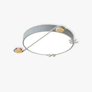 Musical Note Round Ceiling Lamp Affordable Bedroom Light Sets