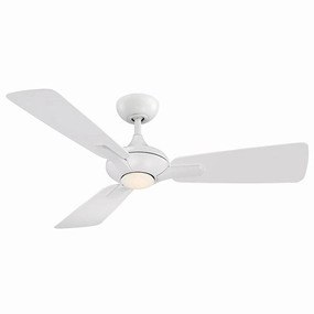 Mykonos 52"Ceiling Fan Matte White Exterior Fans FANS limited time offer