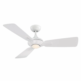 Mykonos 52"Ceiling Fan Matte White Exterior Fans FANS limited time offer