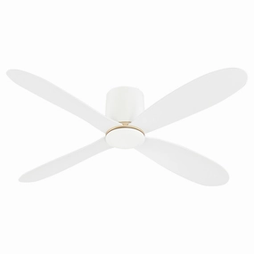 Myriad 56"Ceiling Fan White Huggers FANS outlet store