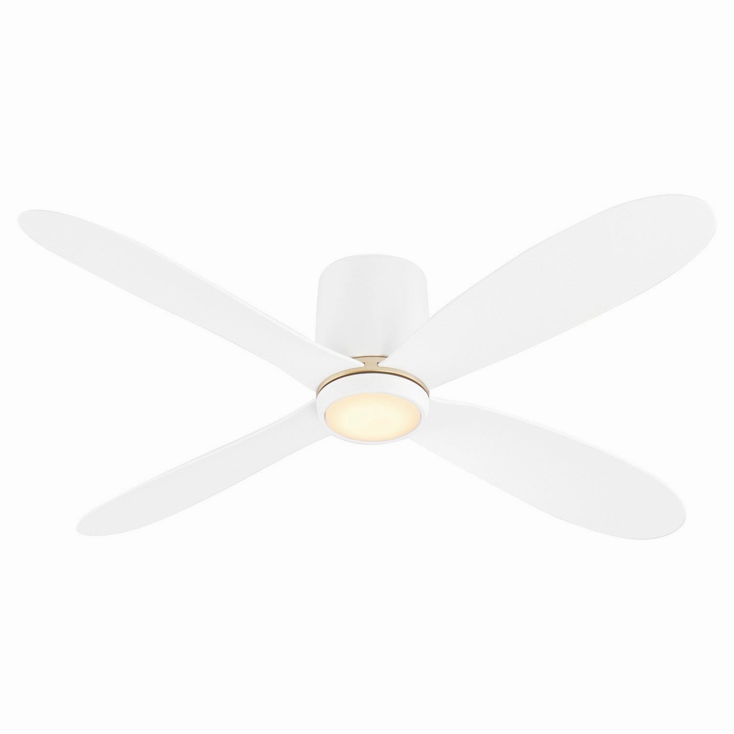 Myriad 56"Ceiling Fan White Huggers Fans low price shop