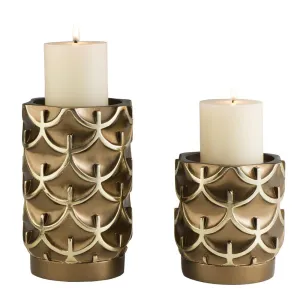 Mystic Owl Candleholder Set (Set Of 2 - 5.5" & 8"H) Decorative Accessories seasonal sale