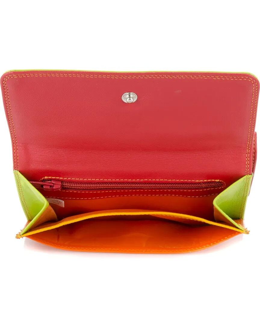 mywalit Double Flap Leather Purse/Wallet