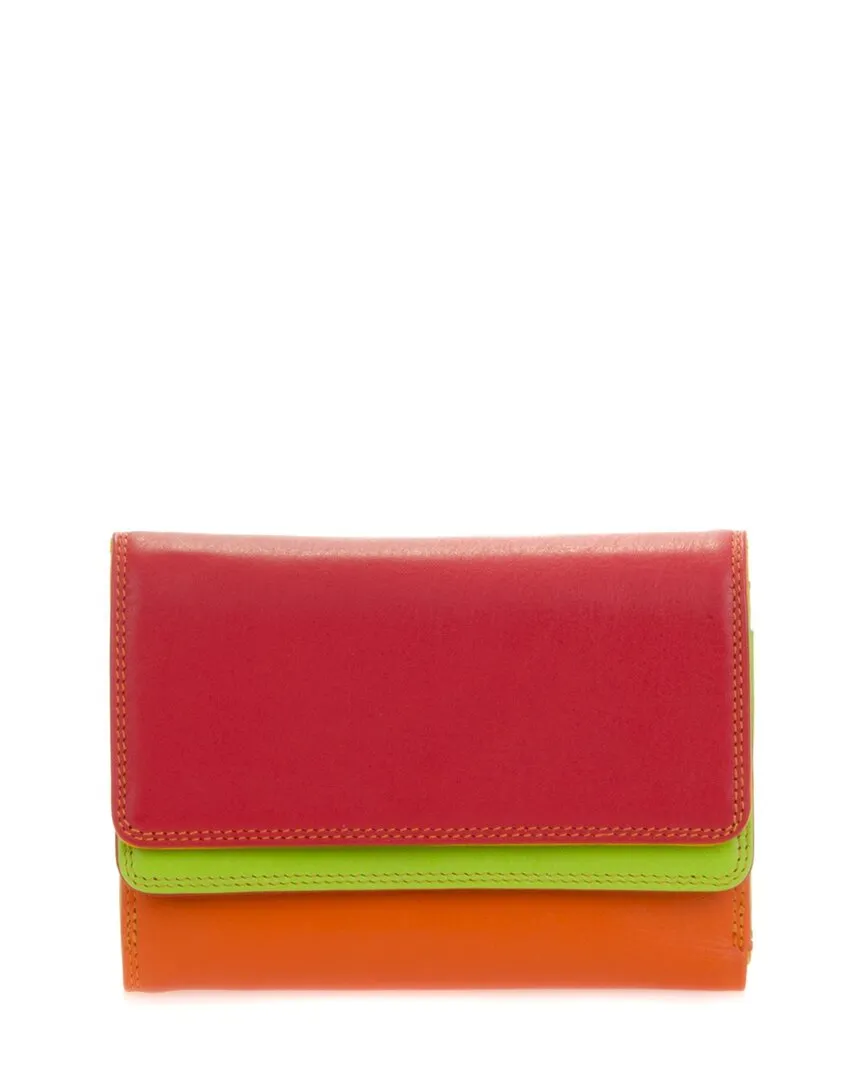mywalit Double Flap Leather Purse/Wallet