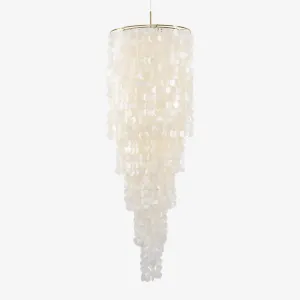 Nerida Shell Chandelier Sale on Bedroom Lights