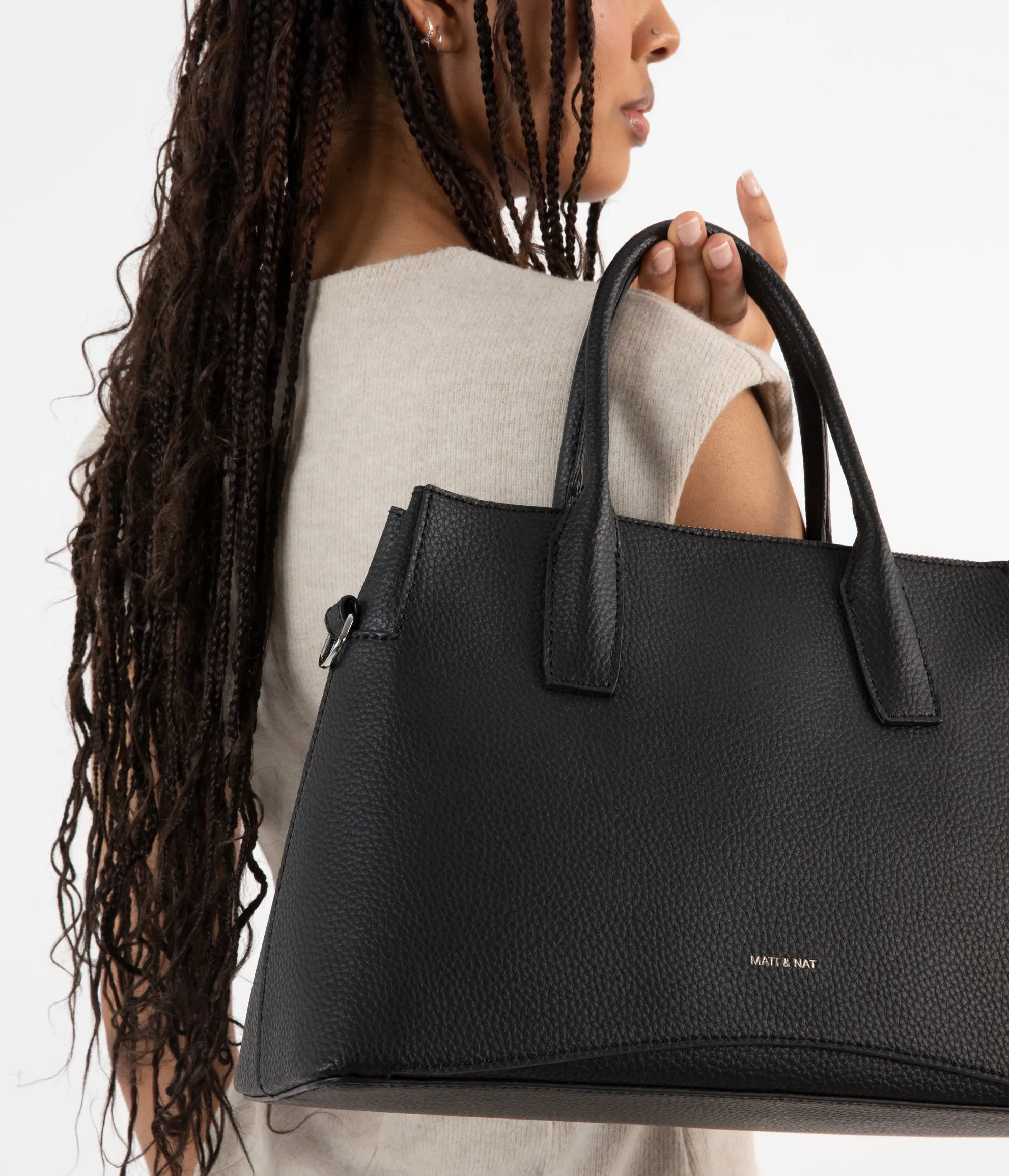 NEVADA Vegan Satchel - Purity