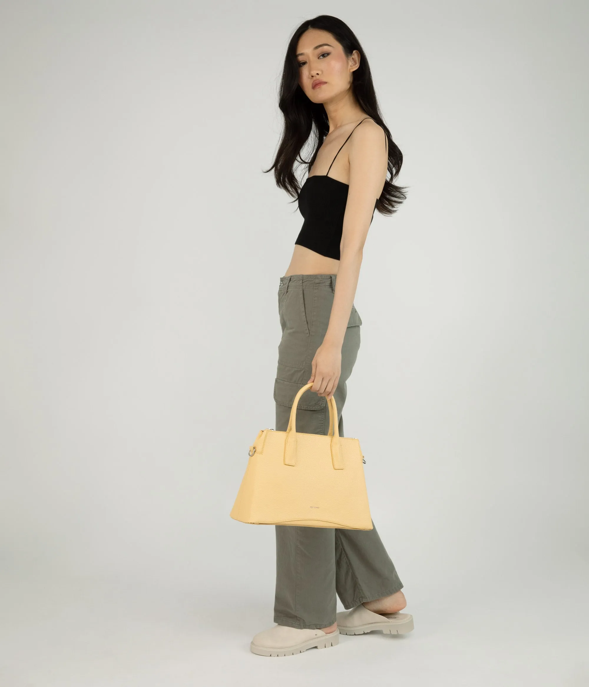 NEVADA Vegan Satchel - Purity