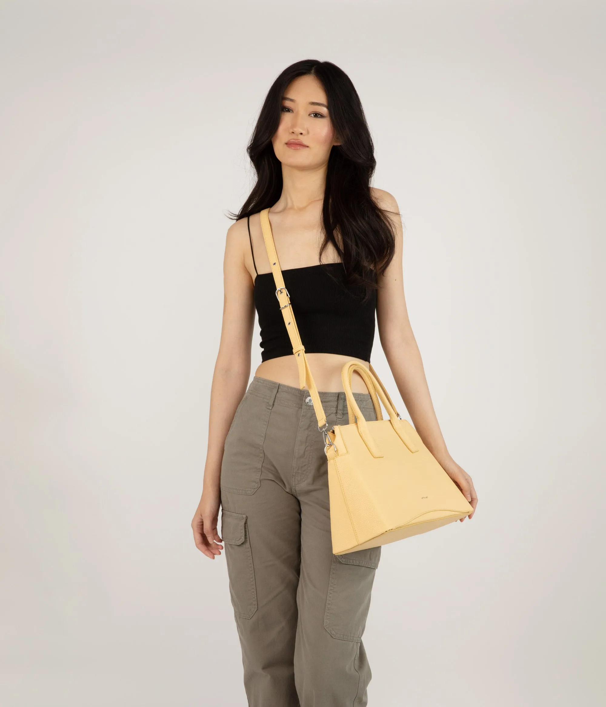 NEVADA Vegan Satchel - Purity