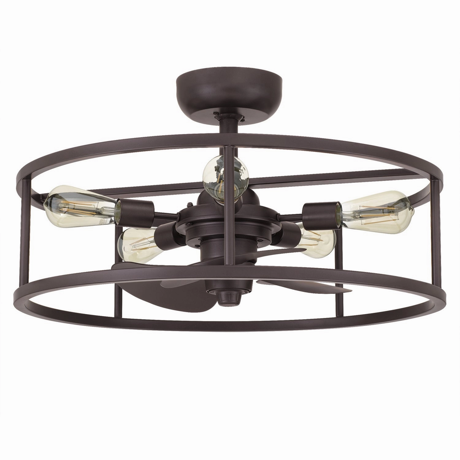 New Harbor Five Light Fandelier Western Bronze Fandeliers at discount prices