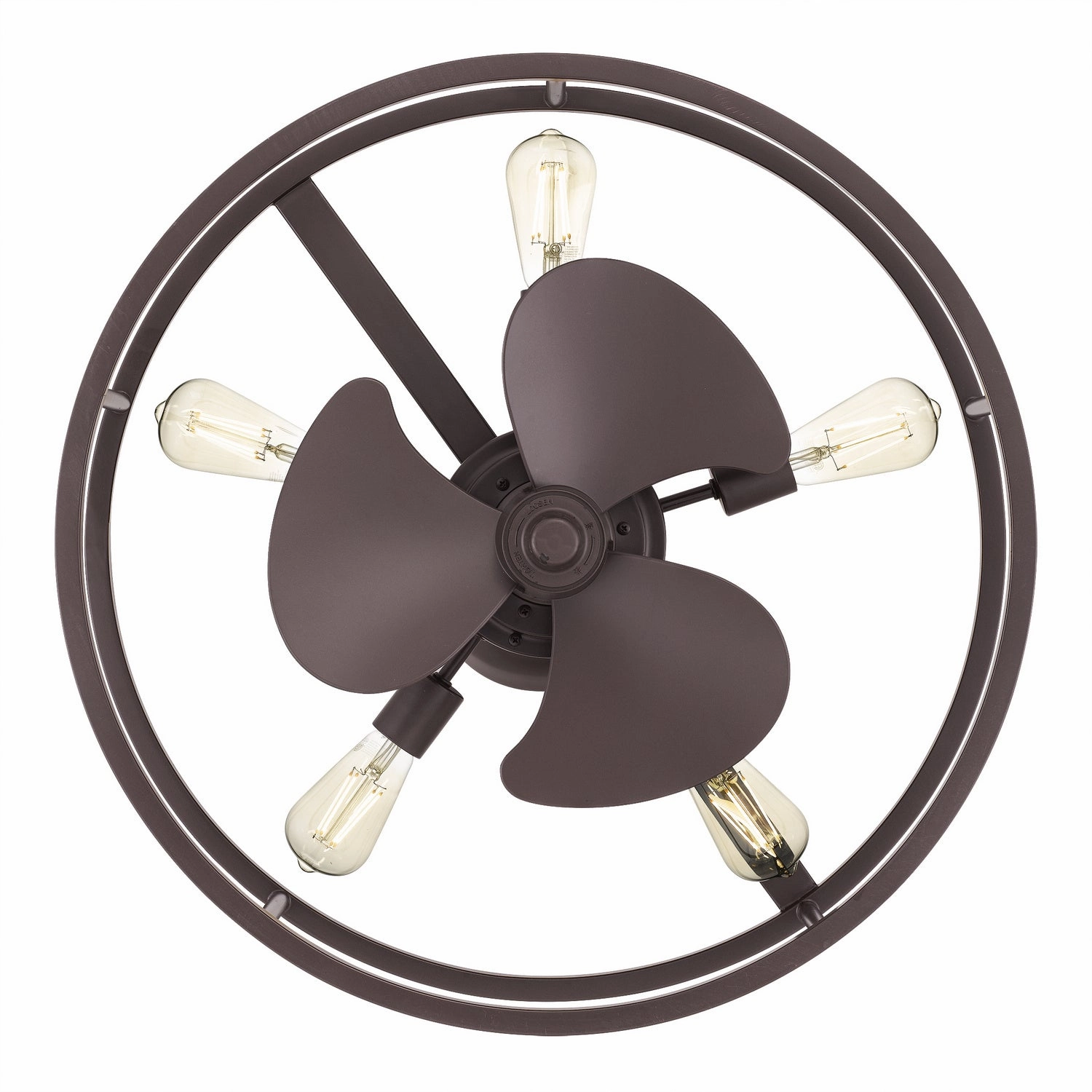 New Harbor Five Light Fandelier Western Bronze Fandeliers at discount prices