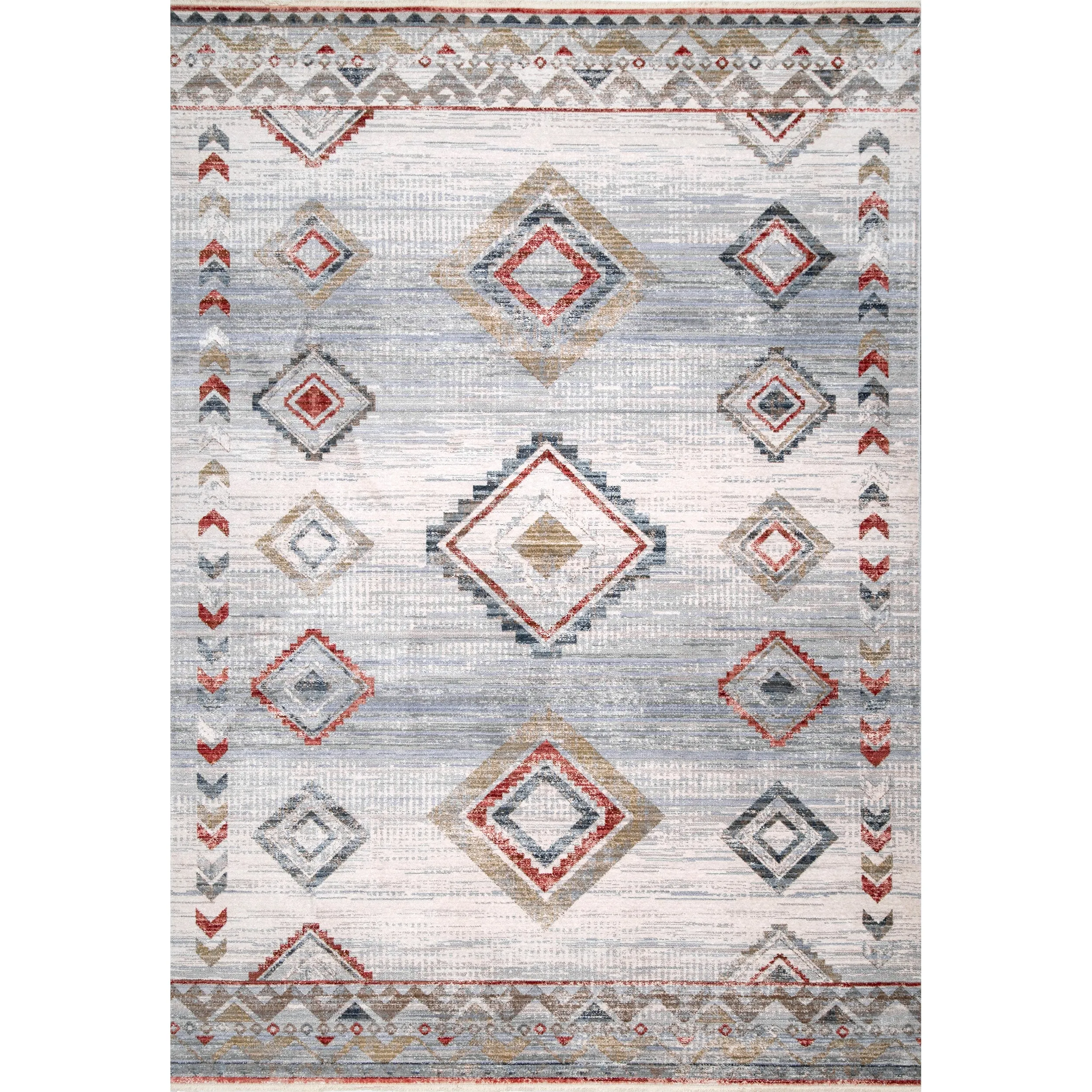 nuLOOM Alondra Tribal Diamonds Area Rug