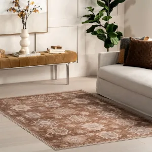 nuLOOM Avalon Multi Medallion Machine Washable Area Rug Area Rugs value picks