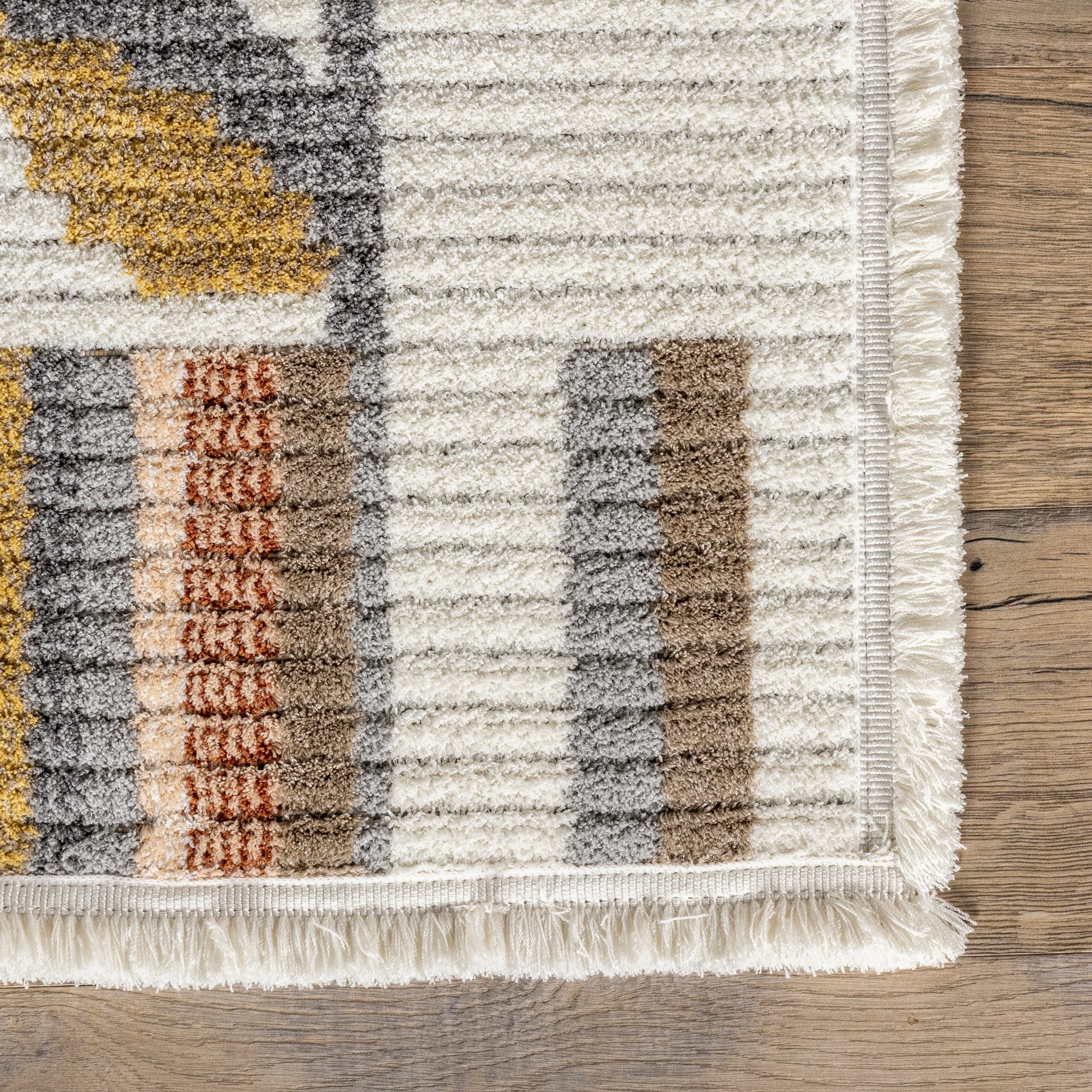 nuLOOM Avianna Giraffe Kids Fringe Area Rug