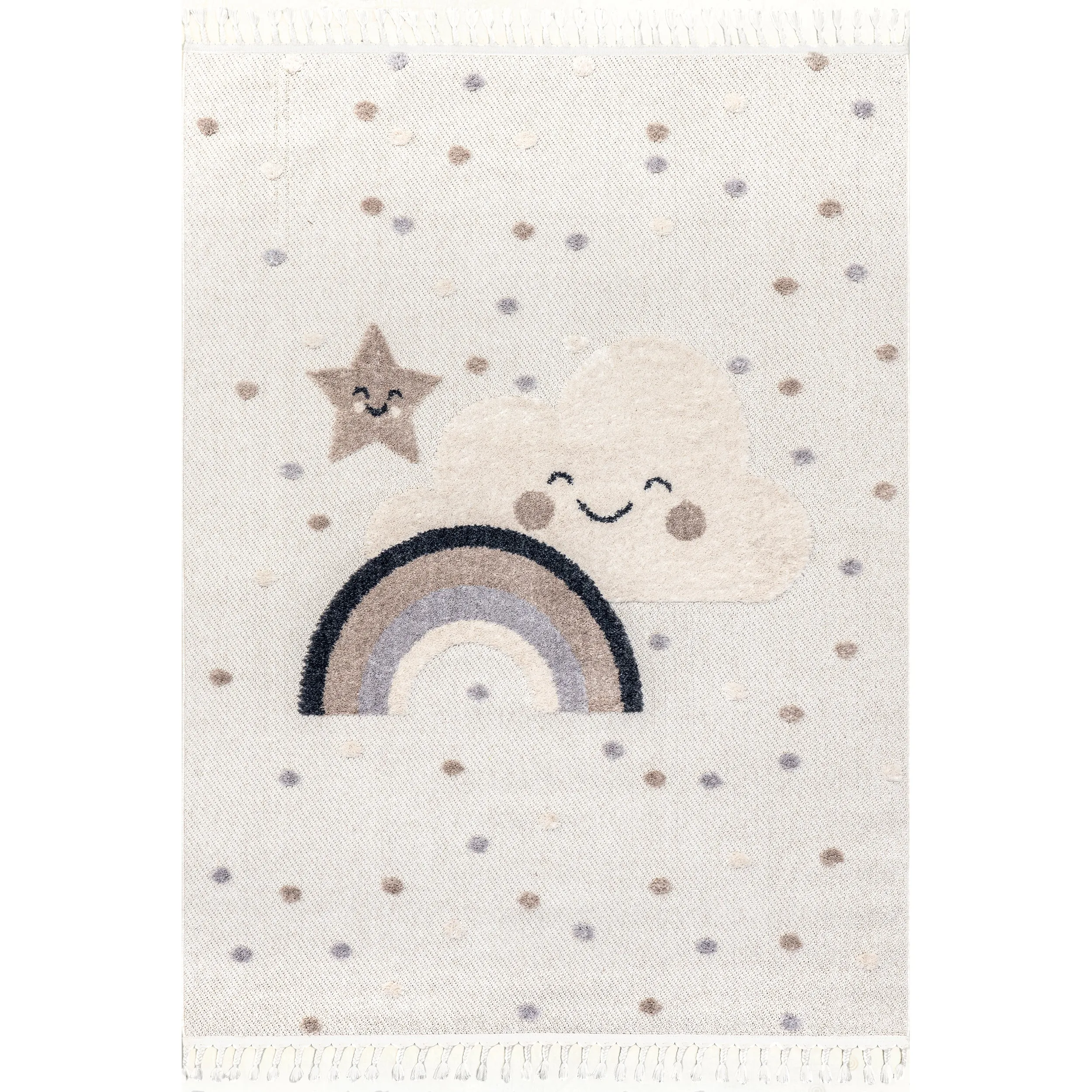 nuLOOM Catlin Sweet Dreams High/Low Kids Area Rug