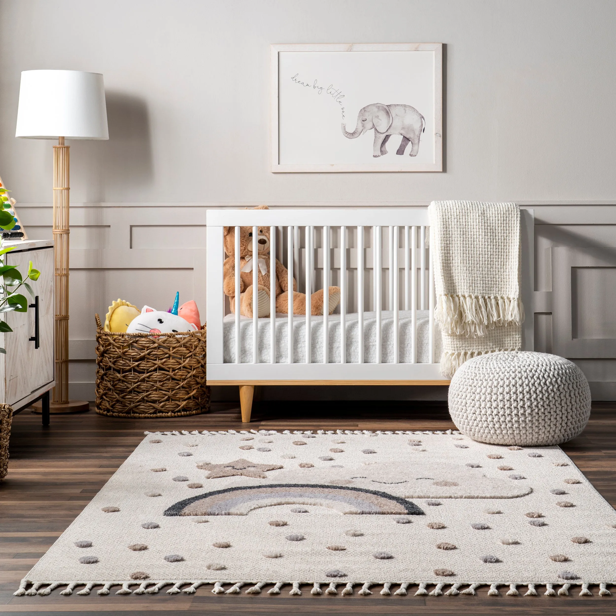 nuLOOM Catlin Sweet Dreams High/Low Kids Area Rug