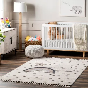 nuLOOM Catlin Sweet Dreams High/Low Kids Area Rug Area Rugs holiday deals