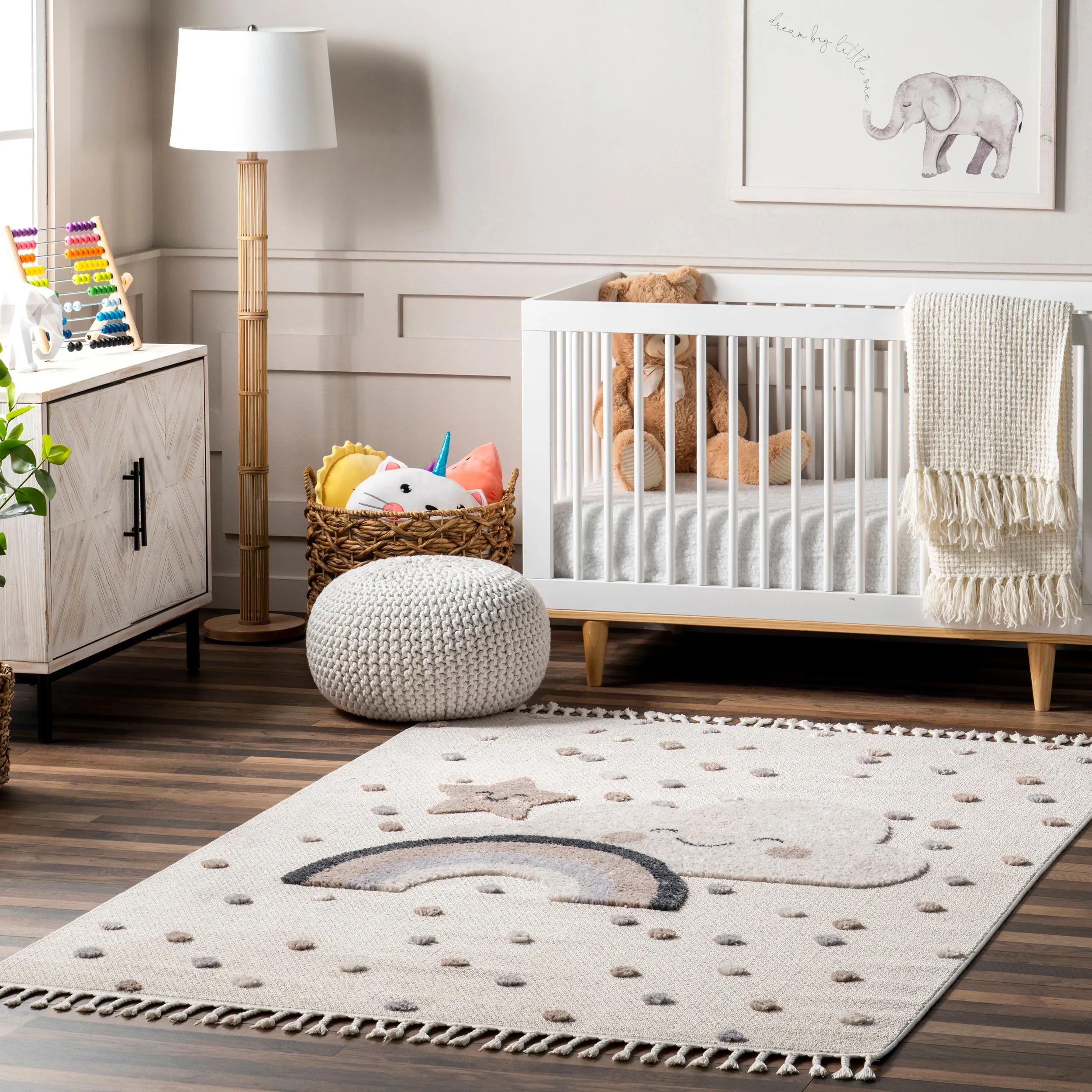 nuLOOM Catlin Sweet Dreams High/Low Kids Area Rug Area Rugs holiday deals