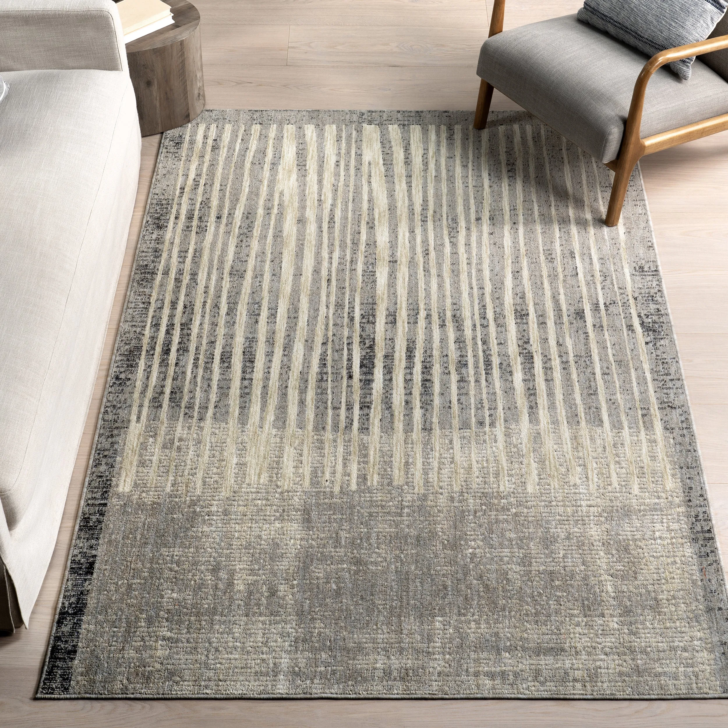 nuLOOM Emely Modern Striped Area Rug Area Rugs value picks