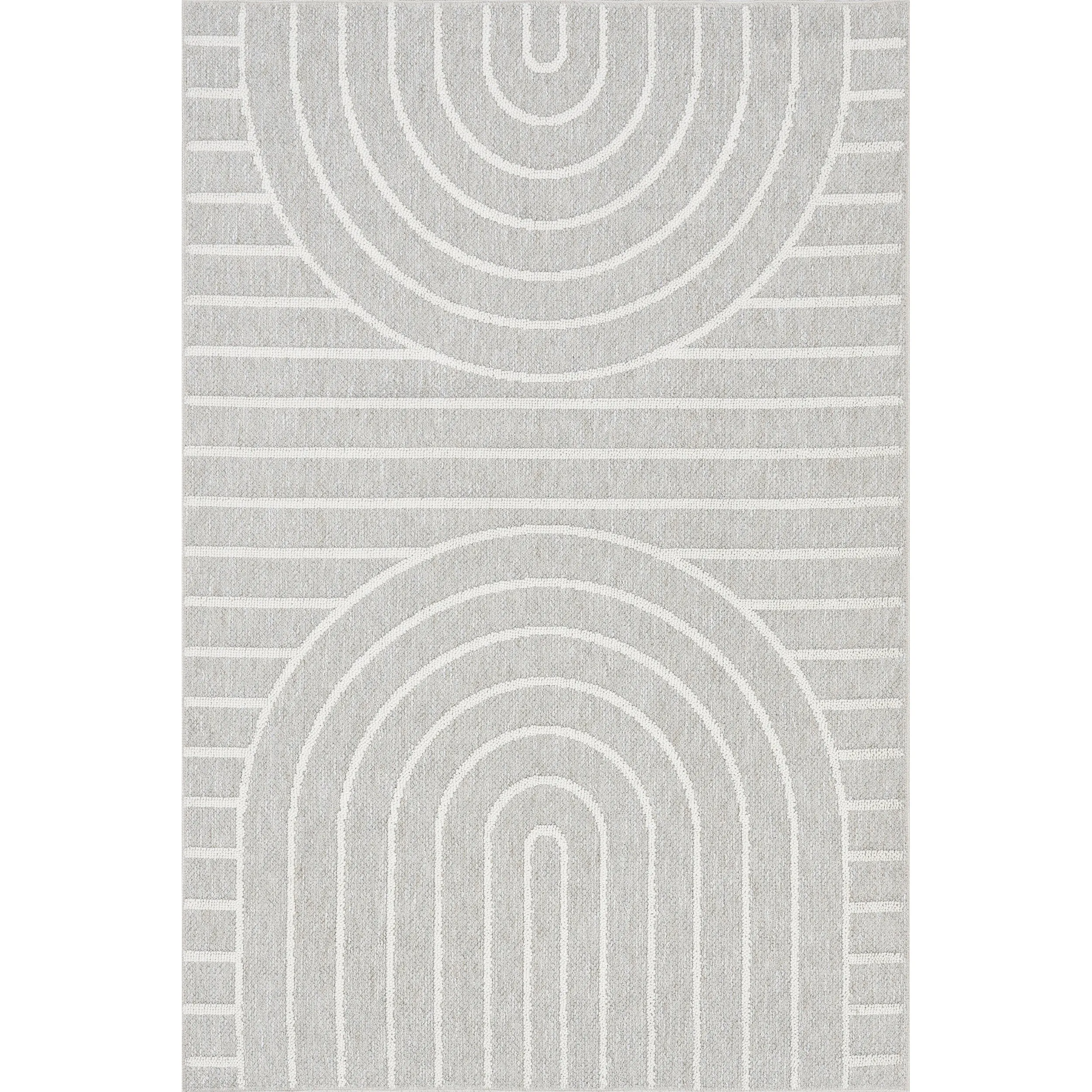 nuLOOM Hartlyn Modern Arches Machine Washable Area Rug